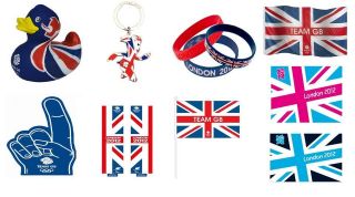 LONDON OLYMPICS 2012 MEMORABILIA SOUVENIRS   CHOOSE GIFT UNION JACK 