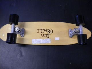   1970s Jimbo MPI Skateboard Black Wheels Old School Skate Board