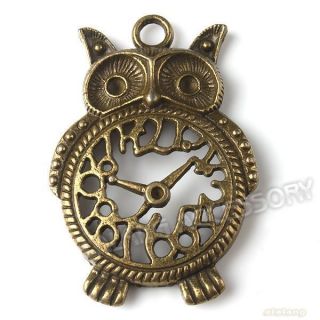 owl necklace clock in Jewelry & Watches