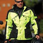 Olympia AST 2 Water Resistant Jacket Neon Yellow Black Adult Mens 