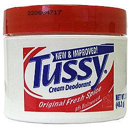Tussy Deodorant Cream, Original   1.7 oz (6 Pack)