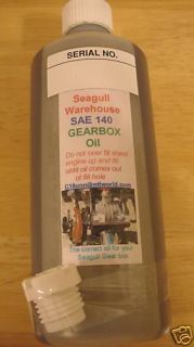Gear Box Oil For British Seagull Outboard Engine + Genuine British 