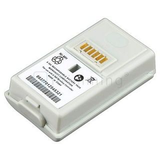 White Pack 3600mAh Rechargeable Power Battery For Xbox 360 Controller