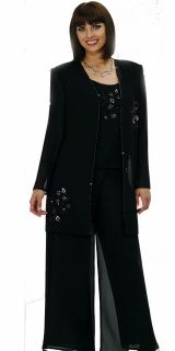   638 Womens Evening Womens Cocktail Jacket Pant Suit Outfit size 8   26