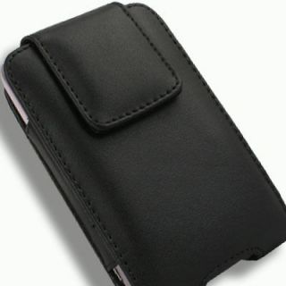 Leather Case for Pantech Burst AT&T B Pouch Holster Cover Black Skin 