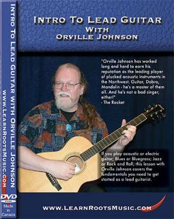 INTRO TO LEAD GUITAR WITH ORVILLE JOHNSON   GUITAR DVD