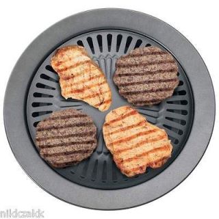 Chefmaster Smokeless Indoor Stove top Non stick Barbeque Grill
