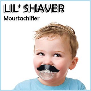   MUSTACHIFIER Chill Baby FRED   Moustache Pacifier   0 6 months+ NEW