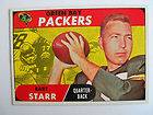 1968 TOPPS PACKERS BART STARR CARD 1