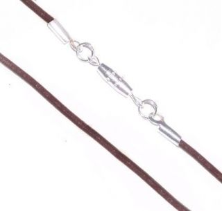 thin leather necklace cord