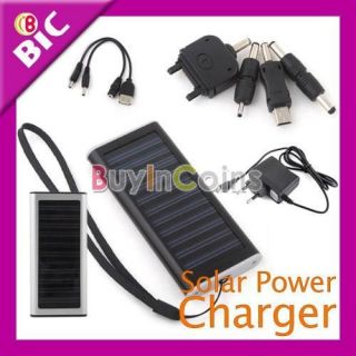 Solar USB AC Power Portable Charger for Cell Phone PDA