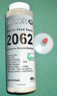 TAYLOR 2062 PREMIUM Seam Sealer for Fiberglass Sheet Goods 8 oz. Green 