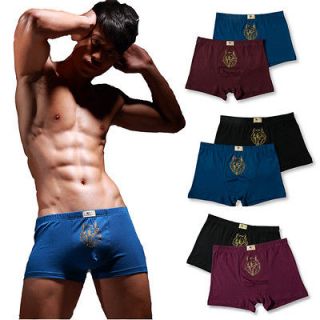   Wolf Totem Print Mens Personalized Underwear Boxers Shorts Briefs
