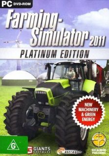 FARMING SIMULATOR 2011 PLATINUM EDITION NEW PC GAME