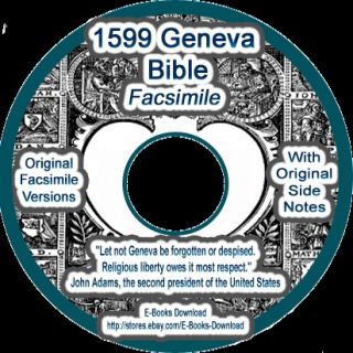 The Geneva Bible A Facsimile of the 1560 Edition (2007, Hardcover)