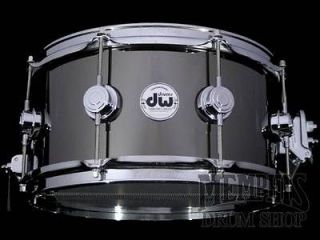 DW Black Nickel Over Brass Snare Drums 6.5 x 14   Check out video