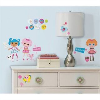 Lalaloopsy Peel & Stick Removable Wall Decals Stickers