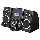   Hi Fi Speaker System with iPod/iPhone Dock Play CD R/RW &  Disc