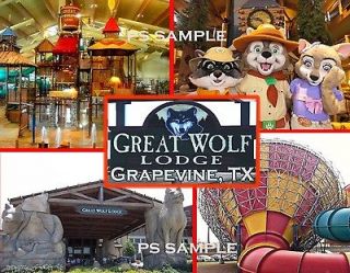 Texas   GREAT WOLF LODGE   collage   Travel Souvenir Fridge Magnet