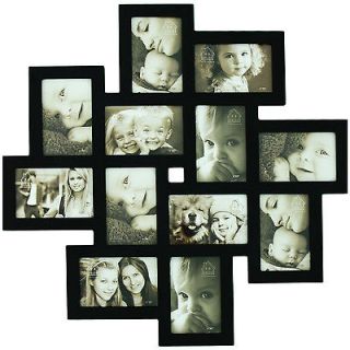   Wood Black Wall Collage Photo Picture Frame Home Decor Art Gift