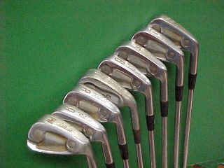 Titleist Acushnet Model 100 Golf Clubs Rare set used Forged irons 3 