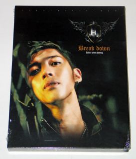 Kim Hyun Joong (SS501)   Break Down (1st Mini Album) CD+Poster