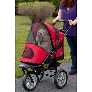 Pet Gear AT3 All Terrain LARGE Dog Pet Stroller RED