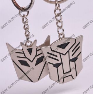 pair Key Ring Chain with Transformers Optimus Prim Bumblebee pretty 