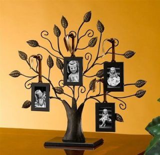   TREE PICTURE FRAME   MEDIUM FAMILY TREE WITH FOUR PICTURE FRAMES