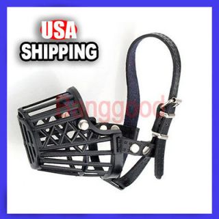 Basket Cage adjustable dog muzzle All SIZE 1 2 3 4 5 6 7 Grooming No 