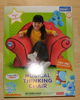   Blues Clues Musical Thinking Chair Music & Phrases Fisher~price New