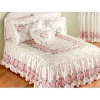 Clarissa Bedspread Lave​nder, Full Size   NEW