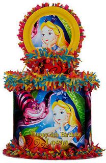 Alice in Wonderland Personalized Party Pinata
