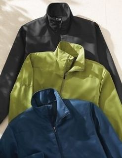 PING Golf NEW Mens Size XXXL Zip Textured Jacket Jumper Windshirt BLUE 
