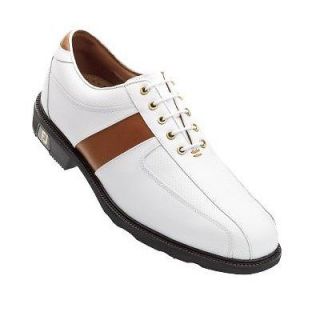 FootJoy Golf Shoes 2011 ICON 52062 White Tan 10 M