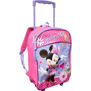 Newly listed Disney Minnie 16 Inch Rolling Backpack   Pink