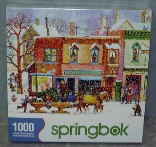 Springbok Puzzle Old Time Holiday 1000 pieces NEW