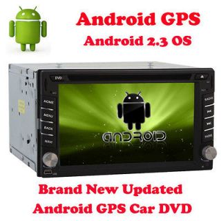 Din Car Stereo GPS Sat Navigation Cpu 1G The Fastest Pure Android 3G 