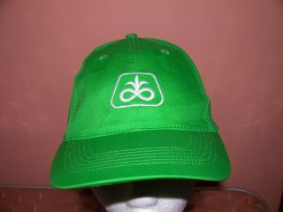 Pioneer Seeds Farmer Farming adj Bright Neon Green Hat Cap Nice Corn 