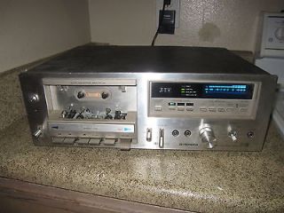 PIONEER CT F750 STEREO CASSETTE TAPE DECK