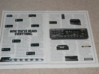 Pioneer Premier KEX M900 Advertisement, 1991, 2 pg, Article, Classic 
