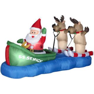 santa reindeer outdoor in Christmas Current (1991 Now)