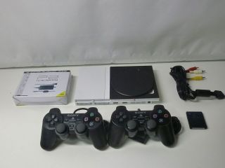 white playstation 2