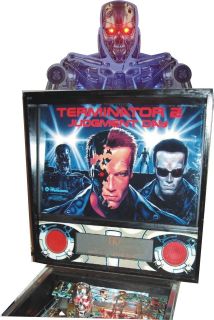 TERMINATOR 2 TOPPER NEW MODEL FOR PINBALL OR ANY PLACE