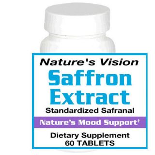 SAFFRON EXTRACT Standardized Safranal by Natures Vision   60 Tablets 
