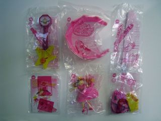 2012 Burger King PINKALICIOUS Toys Complete Set Of 6 NEW FACTORY 