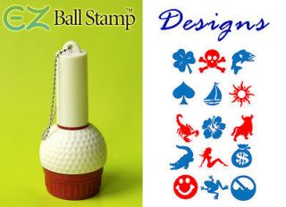 Golf Accessory / Golf Gift / Golf ball Stamp