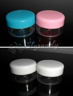   Empty Jar Pot Sample Makeup Face Cream Travel Container 0.7oz