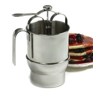 Norpro Jumbo Pancake Dispenser With Holder 4 Cup made of 18/10 