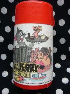 Tom and Jerry The Movie 1992 Thermos for Lunchbox